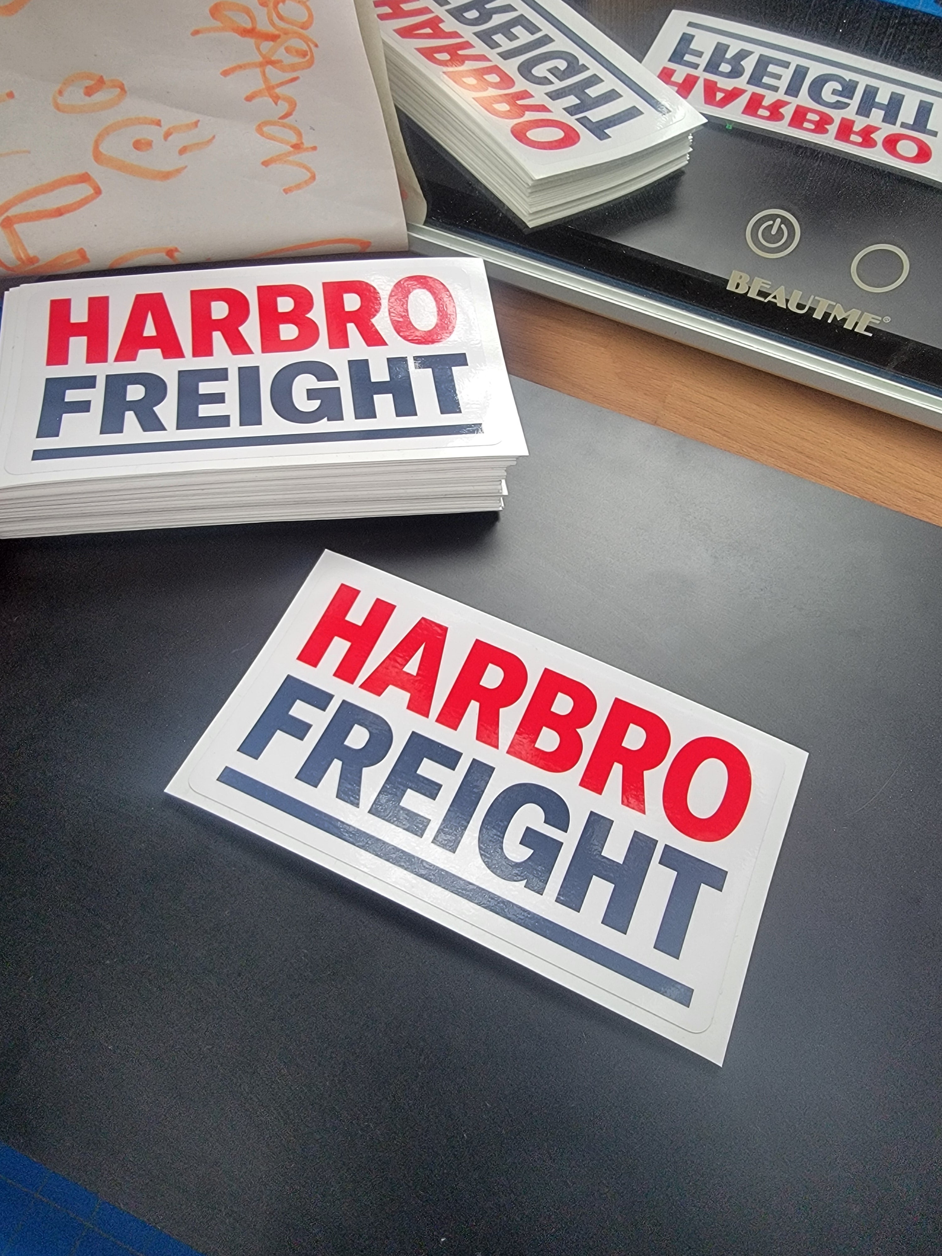 Harbro 3x5 Laminated Sticker